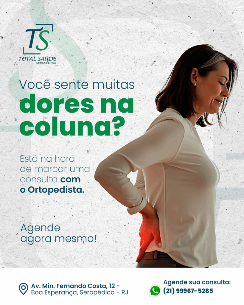 Você sente muitas dores na coluna?