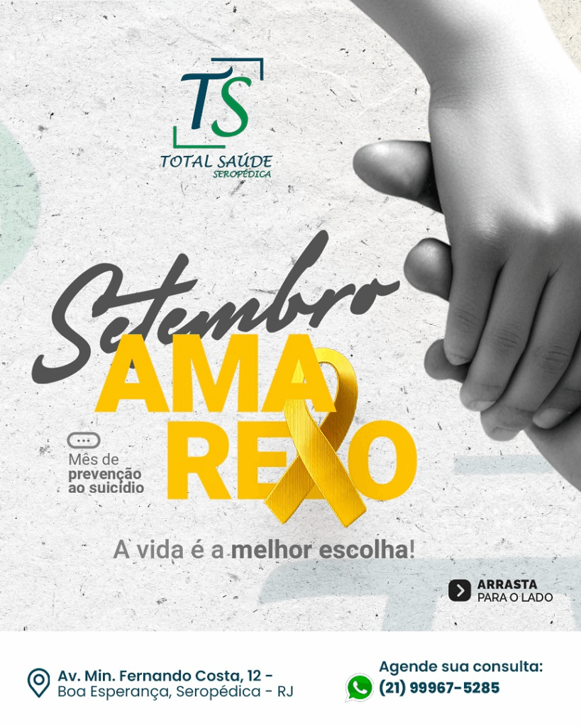 Setembro Amarelo em Seropédica: Conscientização e Cuidados com a Saúde Mental