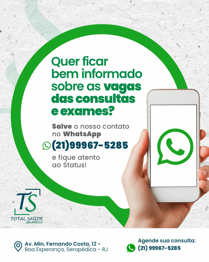 Quer ficar bem informado sobre as vagas das consultas e exames?