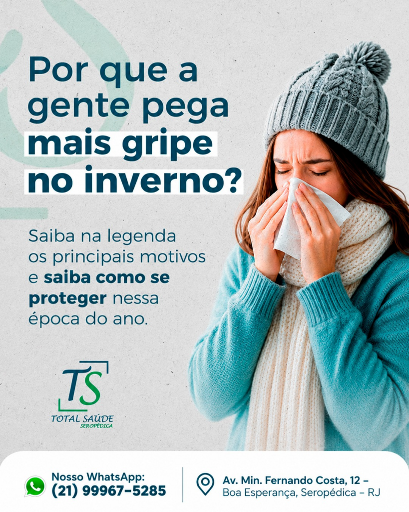 Gripe no inverno: por que os casos aumentam e como se proteger
